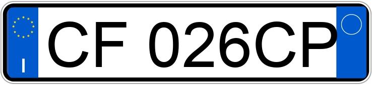 Numer rejestracyjny CF026CP posiada FORD Focus 1a serie