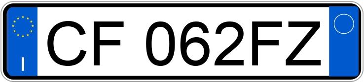 Numer rejestracyjny CF062FZ posiada SKODA Octavia