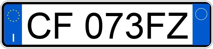 Numer rejestracyjny CF073FZ posiada MERCEDES Classe CLK