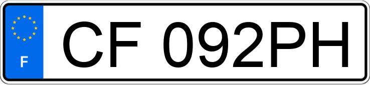Numer rejestracyjny CF092PH posiada PEUGEOT PARTNER 170C 1.6 HDI STANDARD