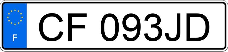 Numer rejestracyjny CF093JD posiada AUDI A4 III - IV