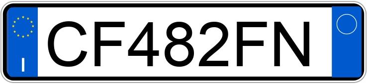Numer rejestracyjny CF482FN posiada AUDI A4 2a serie