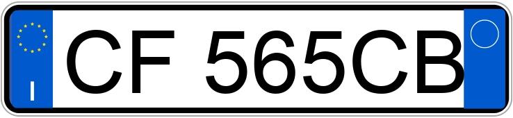 Numer rejestracyjny CF565CB posiada TOYOTA Yaris