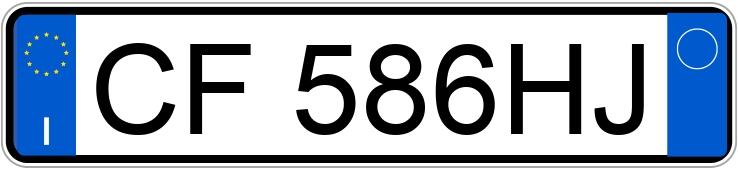 Numer rejestracyjny CF586HJ posiada Jeep Compass