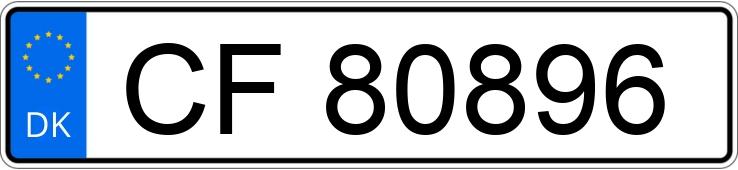 Numer rejestracyjny CF80896 posiada SMART FORTWO