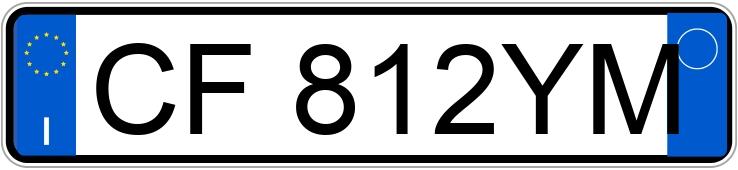 Numer rejestracyjny CF812YM posiada MINI Mini 2a serie