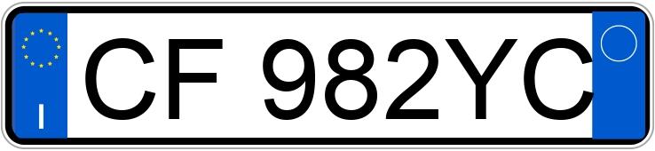 Numer rejestracyjny CF982YC posiada SMART fortwo 2a serie