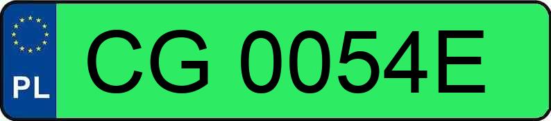 Numer rejestracyjny CG 0054E posiada TOYOTA ProAce Electric MR`16 3.0t Medium Comfort 75kWh - CG0054E Numer rejestracyjny CG 0054E posiada TOYOTA ProAce Electric MR`16 3.0t Medium Comfort 75kWh - CG0054E