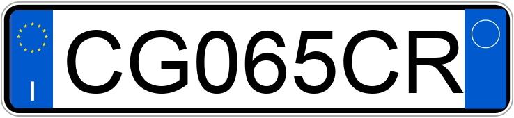 Numer rejestracyjny CG065CR posiada KIA Rio 1a serie Numer rejestracyjny CG065CR posiada KIA Rio 1a serie