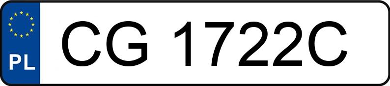 Numer rejestracyjny CG 1722C posiada OPEL Vectra C 2.8 MR`05 E4 Cosmo Aut. - CG1722C