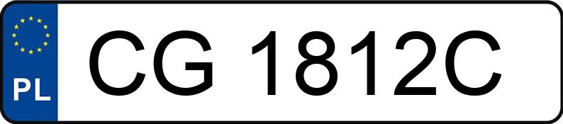 Numer rejestracyjny CG 1812C posiada RENAULT Megane III 1.5 dCi MR`08 E5 Expression 85 - CG1812C Numer rejestracyjny CG 1812C posiada RENAULT Megane III 1.5 dCi MR`08 E5 Expression 85 - CG1812C