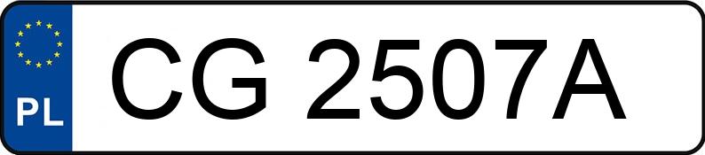 Numer rejestracyjny CG 2507A posiada PEUGEOT 508 - CG2507A