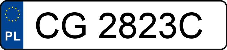 Numer rejestracyjny CG 2823C posiada VOLKSWAGEN Phaeton TDI MR`02 E3 4MOTION Tiptronic - CG2823C