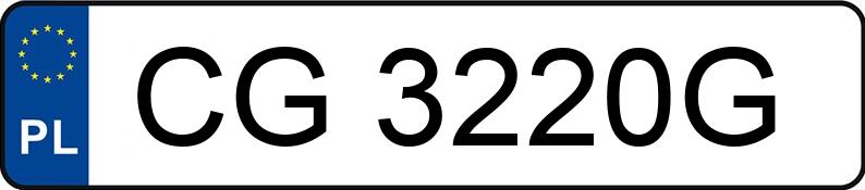 Numer rejestracyjny CG 3220G posiada OPEL INSIGNIA - CG3220G