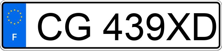 Numer rejestracyjny CG439XD posiada RENAULT CLIO III