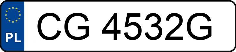 Numer rejestracyjny CG 4532G posiada VOLKSWAGEN POLO - CG4532G Numer rejestracyjny CG 4532G posiada VOLKSWAGEN POLO - CG4532G