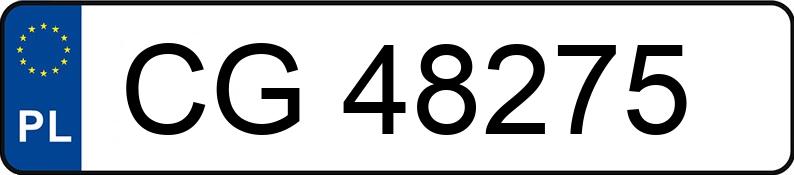 Numer rejestracyjny CG 48275 posiada FIAT BRAVA - CG48275 Numer rejestracyjny CG 48275 posiada FIAT BRAVA - CG48275