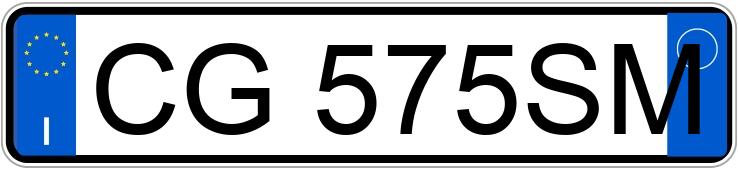 Numer rejestracyjny CG575SM posiada OPEL Astra 2a serie Numer rejestracyjny CG575SM posiada OPEL Astra 2a serie