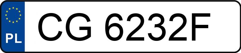 Numer rejestracyjny CG 6232F posiada BMW 118I - CG6232F