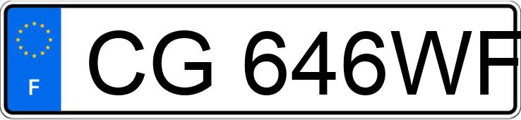 Numer rejestracyjny CG646WF posiada CITROEN C3 PICASSO