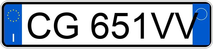 Numer rejestracyjny CG651VV posiada ALFA ROMEO 156 1a serie Numer rejestracyjny CG651VV posiada ALFA ROMEO 156 1a serie