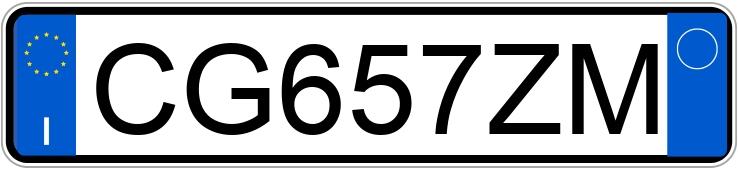 Numer rejestracyjny CG657ZM posiada FIAT Punto 3a serie