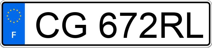 Numer rejestracyjny CG672RL posiada RENAULT CLIO