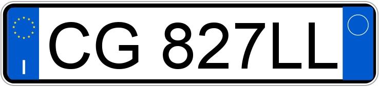 Numer rejestracyjny CG827LL posiada FIAT Punto 3a serie