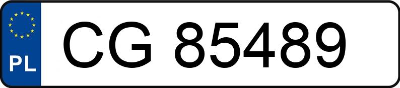 Numer rejestracyjny CG 85489 posiada BMW 735i Kat. MR`02 E3 E65/E66 Aut. - CG85489 Numer rejestracyjny CG 85489 posiada BMW 735i Kat. MR`02 E3 E65/E66 Aut. - CG85489