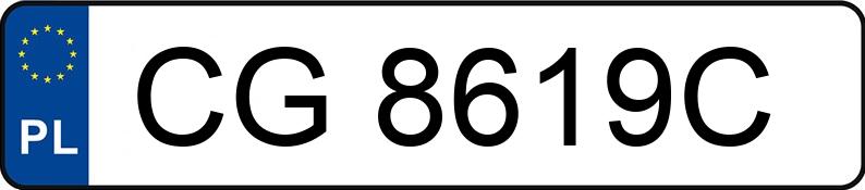 Numer rejestracyjny CG 8619C posiada SKODA Rapid Spaceback 1.0 TSI MR`18 E6 Ambition DSG - CG8619C