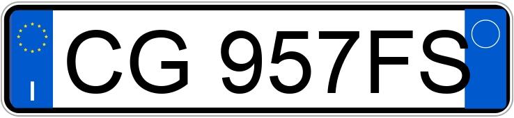 Numer rejestracyjny CG957FS posiada VOLKSWAGEN Polo 3a serie