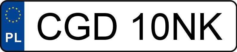 Numer rejestracyjny CGD 10NK posiada SEAT Toledo II 1.9 TDi MR`99 E3 1M Stella - CGD10NK