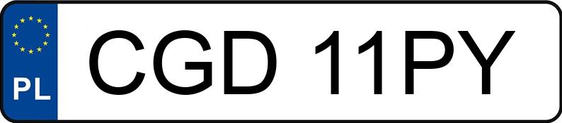 Numer rejestracyjny CGD 11PY posiada VOLKSWAGEN Golf IV 1.6 MR`97 Highline Aut. - CGD11PY Numer rejestracyjny CGD 11PY posiada VOLKSWAGEN Golf IV 1.6 MR`97 Highline Aut. - CGD11PY