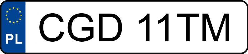 Numer rejestracyjny CGD 11TM posiada VAZ LADA NIVA - CGD11TM Numer rejestracyjny CGD 11TM posiada VAZ LADA NIVA - CGD11TM