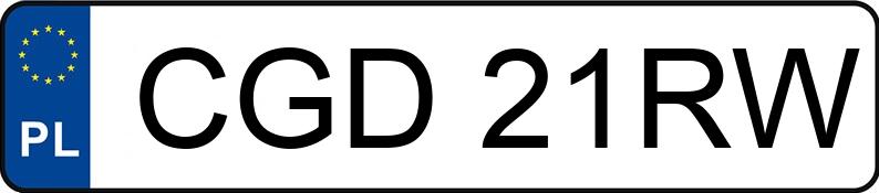 Numer rejestracyjny CGD 21RW posiada BMW 328i Kat. MR`98 E46 328i Kat. MR`98 E46 - CGD21RW