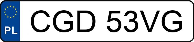 Numer rejestracyjny CGD 53VG posiada CASE 5140 - CGD53VG Numer rejestracyjny CGD 53VG posiada CASE 5140 - CGD53VG