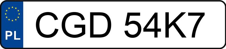 Numer rejestracyjny CGD 54K7 posiada RENAULT MASTER - CGD54K7 Numer rejestracyjny CGD 54K7 posiada RENAULT MASTER - CGD54K7