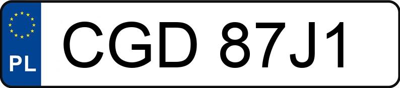 Numer rejestracyjny CGD 87J1 posiada DACIA Duster MR`14 E6 Duster MR`14 E6 - CGD87J1 Numer rejestracyjny CGD 87J1 posiada DACIA Duster MR`14 E6 Duster MR`14 E6 - CGD87J1