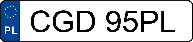 Registreringsnummeret CGD 95PL har SCANIA R 420 - CGD95PL