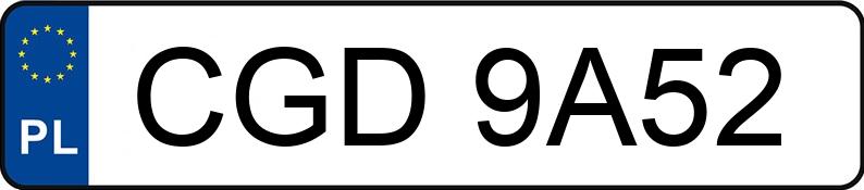 Numer rejestracyjny CGD 9A52 posiada VOLKSWAGEN BORA - CGD9A52 Numer rejestracyjny CGD 9A52 posiada VOLKSWAGEN BORA - CGD9A52