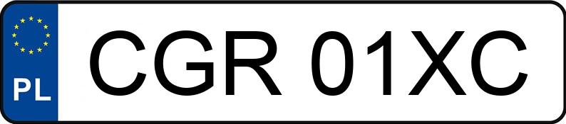 Numer rejestracyjny CGR 01XC posiada SEAT Leon 1.9 TDI MR`99 E3 1M Spirit Cool - CGR01XC Numer rejestracyjny CGR 01XC posiada SEAT Leon 1.9 TDI MR`99 E3 1M Spirit Cool - CGR01XC