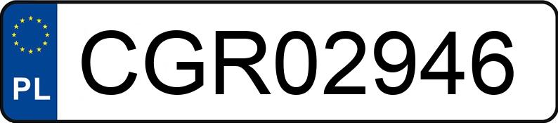 Numer rejestracyjny CGR 02946 posiada NISSAN PRIMERA - CGR02946 Numer rejestracyjny CGR 02946 posiada NISSAN PRIMERA - CGR02946