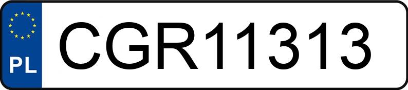 Numer rejestracyjny CGR 11313 posiada BMW 330 Touring Diesel DPF MR`06 E4 E91 X - CGR11313 Numer rejestracyjny CGR 11313 posiada BMW 330 Touring Diesel DPF MR`06 E4 E91 X - CGR11313