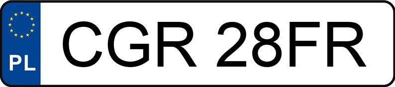 Numer rejestracyjny CGR 28FR posiada MAN 41.440 TGS E5 41.0t BB 8x4/4 - CGR28FR Numer rejestracyjny CGR 28FR posiada MAN 41.440 TGS E5 41.0t BB 8x4/4 - CGR28FR