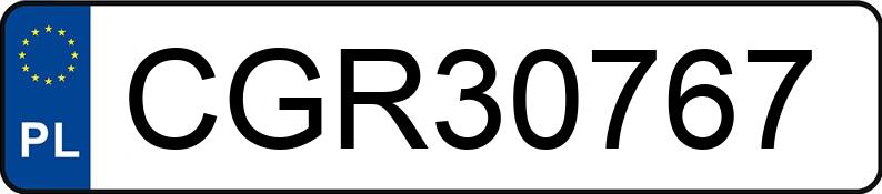 Numer rejestracyjny CGR 30767 posiada OPEL ASTRA - CGR30767