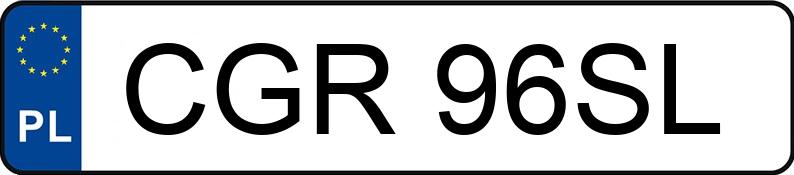 Numer rejestracyjny CGR 96SL posiada RENAULT Clio III 1.2 MR`05 E4 Authentique 65 - CGR96SL