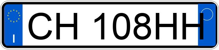 Numer rejestracyjny CH108HH posiada CITROEN C2