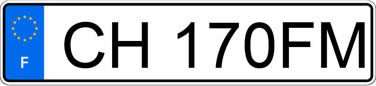 Numer rejestracyjny CH170FM posiada VOLKSWAGEN GOLF VI