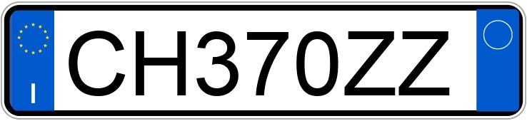 Numer rejestracyjny CH370ZZ posiada MINI Mini 2a serie