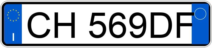 Numer rejestracyjny CH569DF posiada RENAULT Clio 2a serie